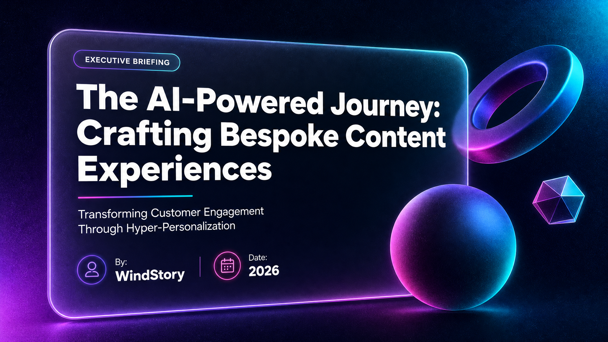 The AI-Powered Journey: Crafting Bespoke Content Experiences