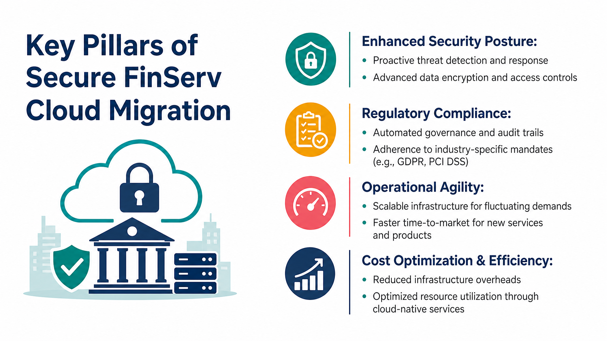 Key Pillars of Secure FinServ Cloud Migration