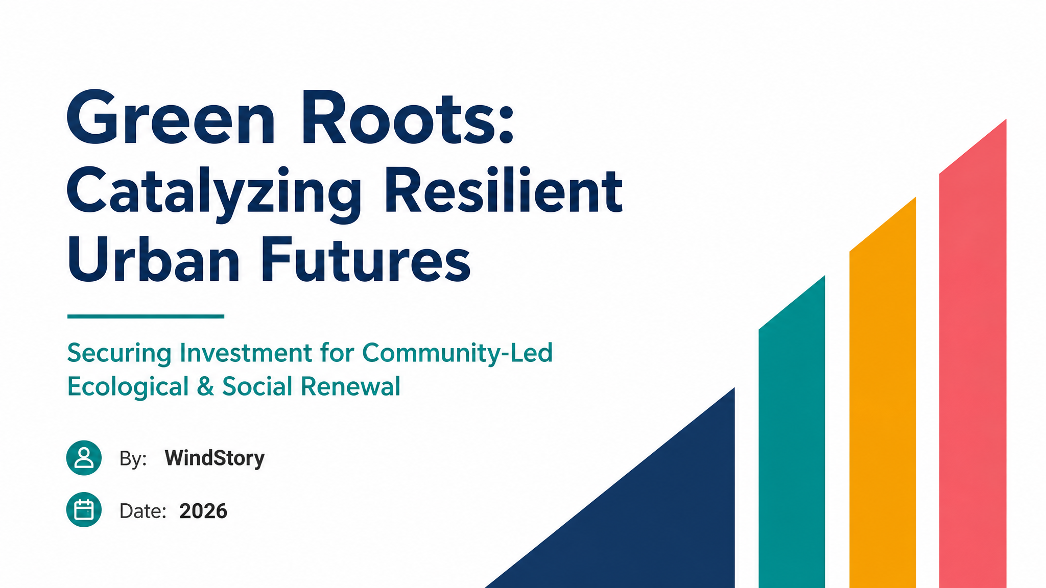 Green Roots: Catalyzing Resilient Urban Futures