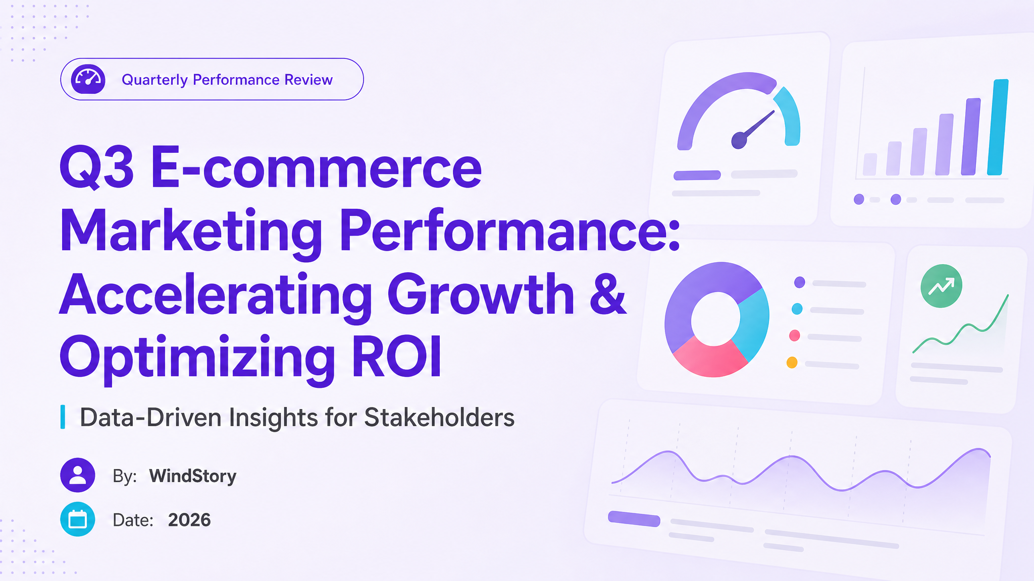 Q3 E-commerce Marketing Performance: Accelerating Growth & Optimizing ROI