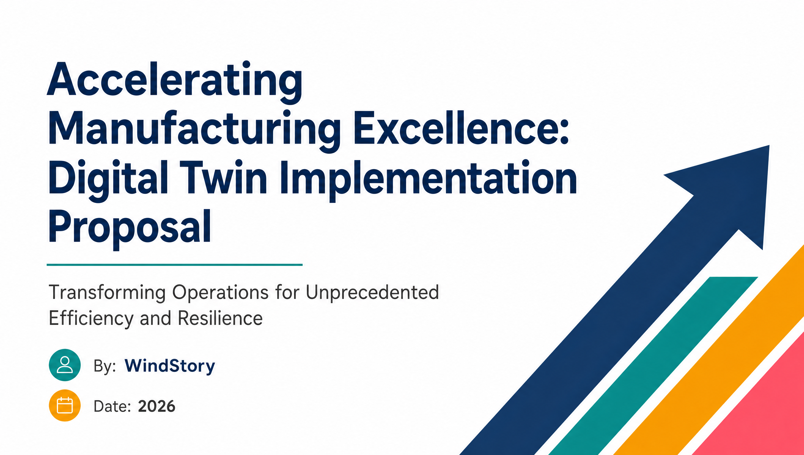 Accelerating Manufacturing Excellence: Digital Twin Implementation Proposal