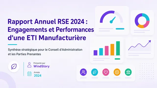 Rapport Annuel RSE 2024 : Engagements et Performances d'une ETI Manufacturière