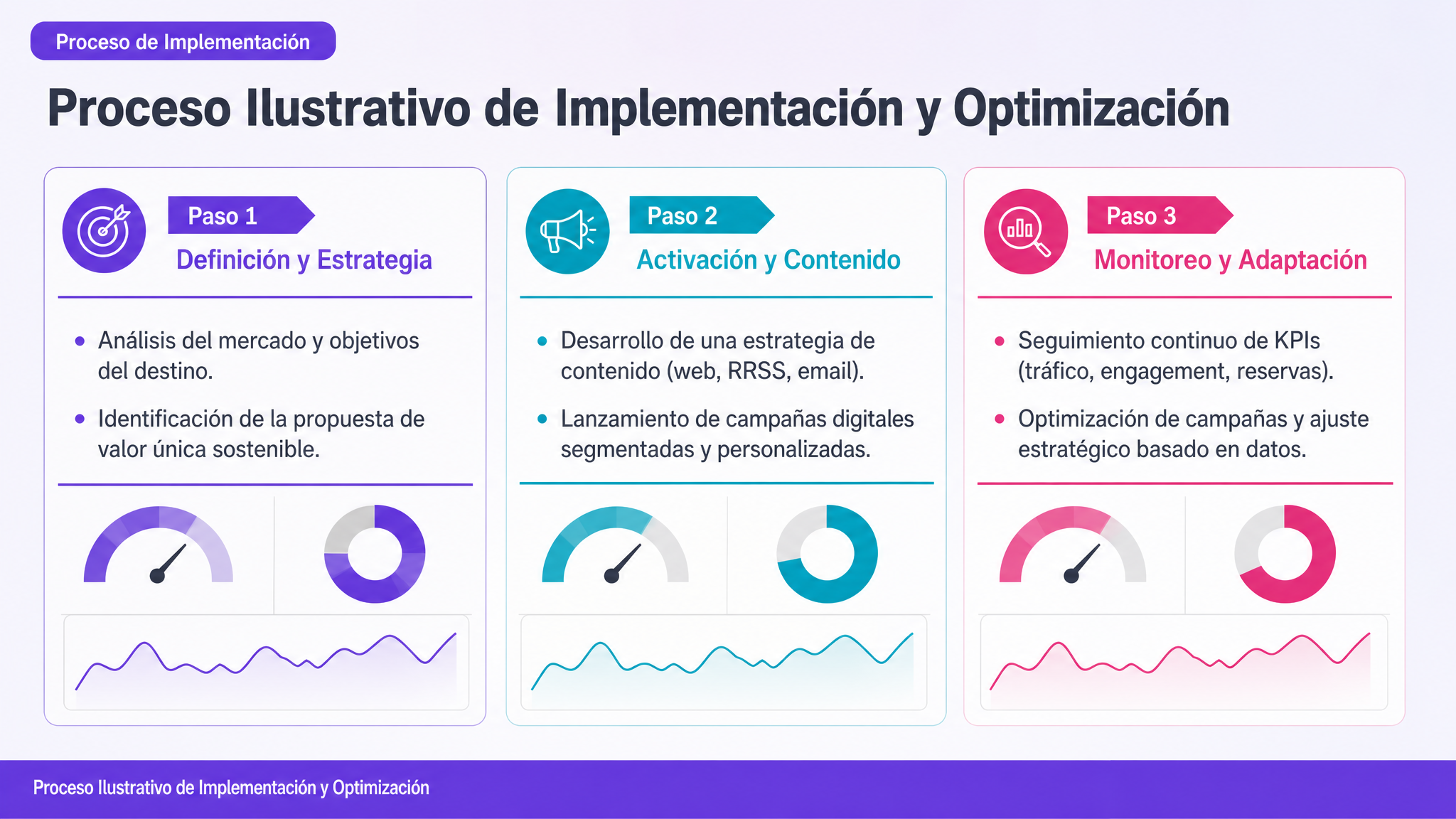 Proceso Ilustrativo de Implementación y Optimización
