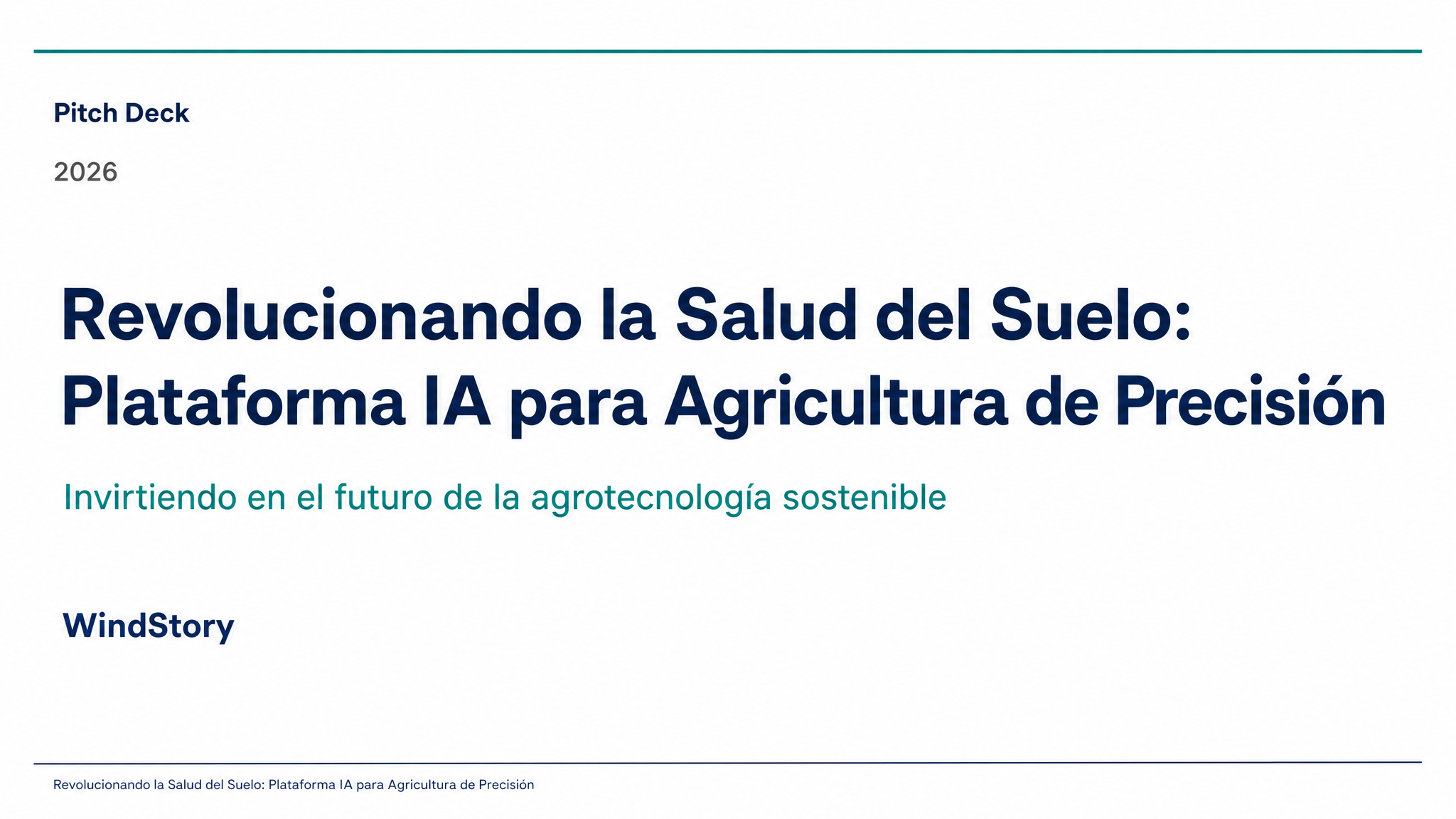 Revolucionando la Salud del Suelo: Plataforma IA para Agricultura de Precisión