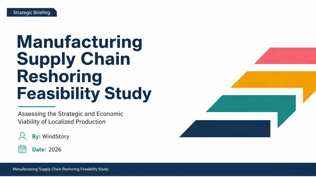 Manufacturing Supply Chain Reshoring Feasibility Study