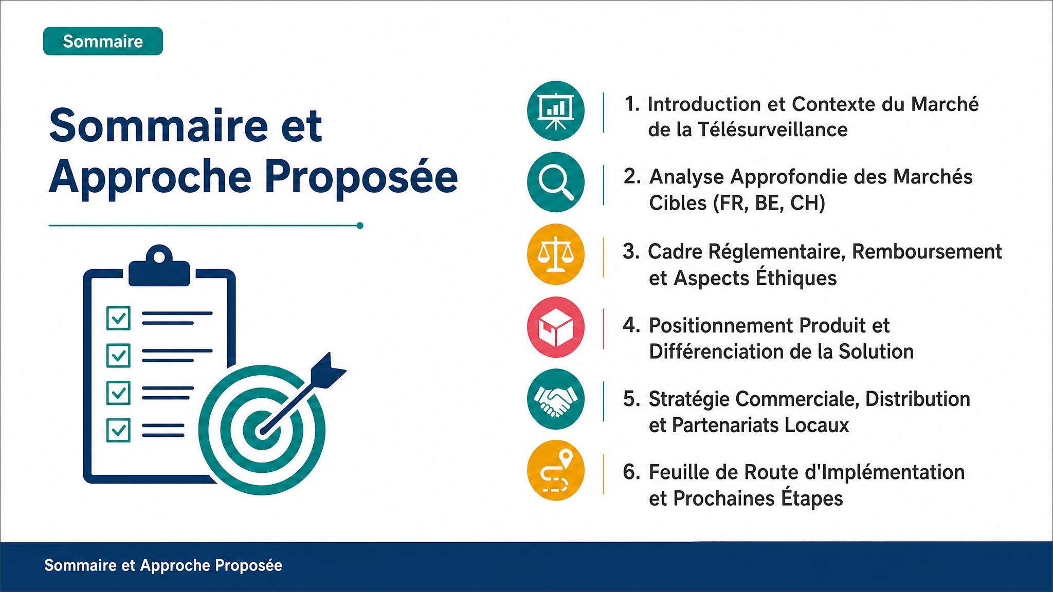 Sommaire et Approche Proposée