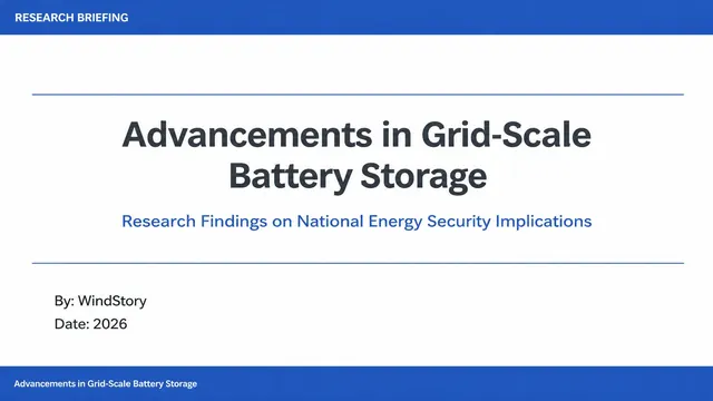 Advancements in Grid-Scale Battery Storage