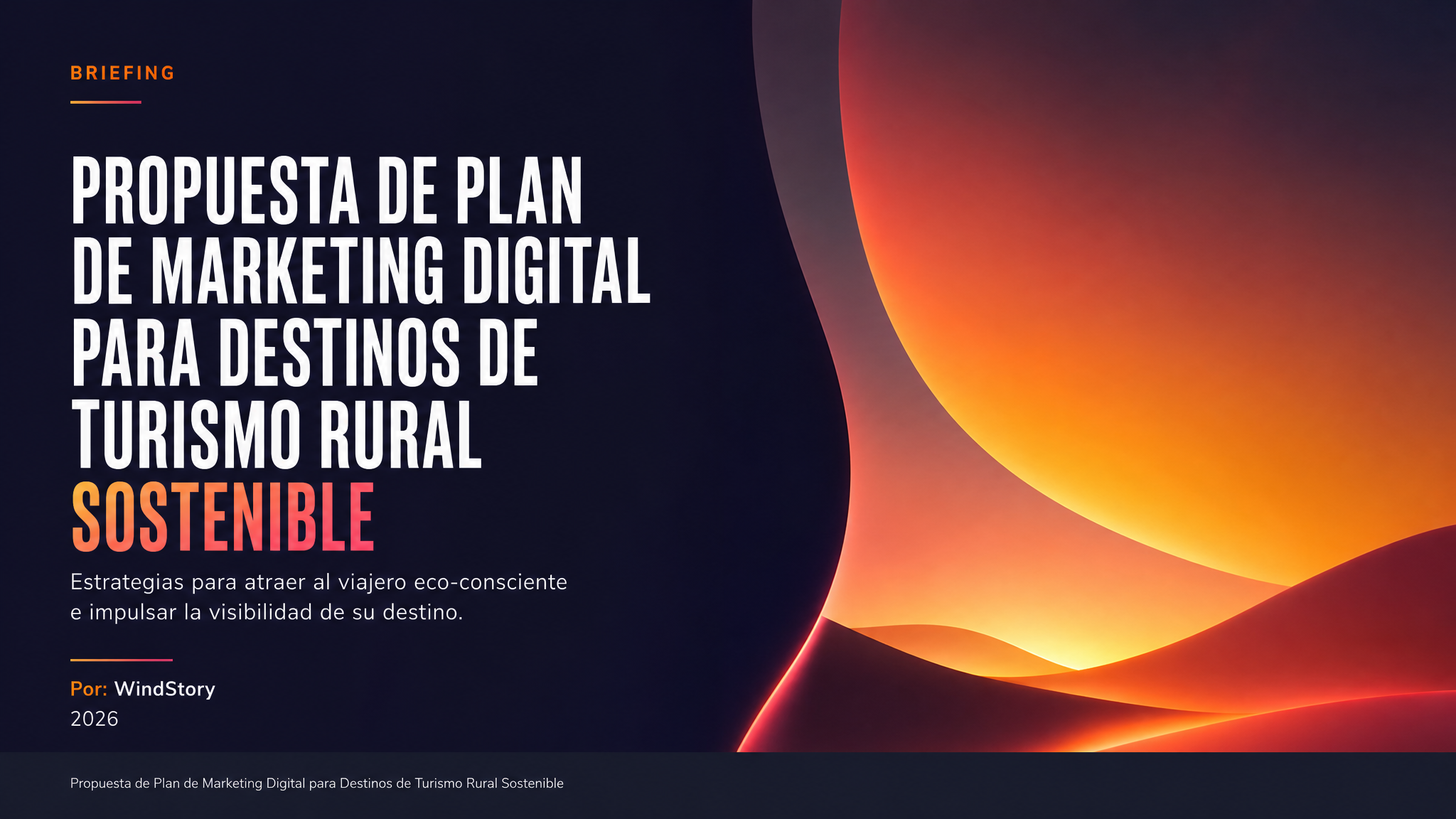 Propuesta de Plan de Marketing Digital para Destinos de Turismo Rural Sostenible