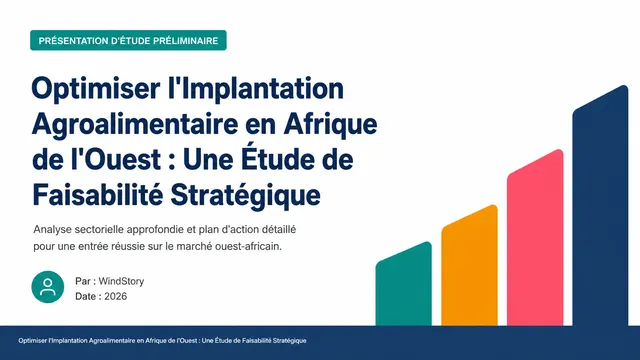 Optimiser l'Implantation Agroalimentaire en Afrique de l'Ouest : Une Étude de Faisabilité Stratégique