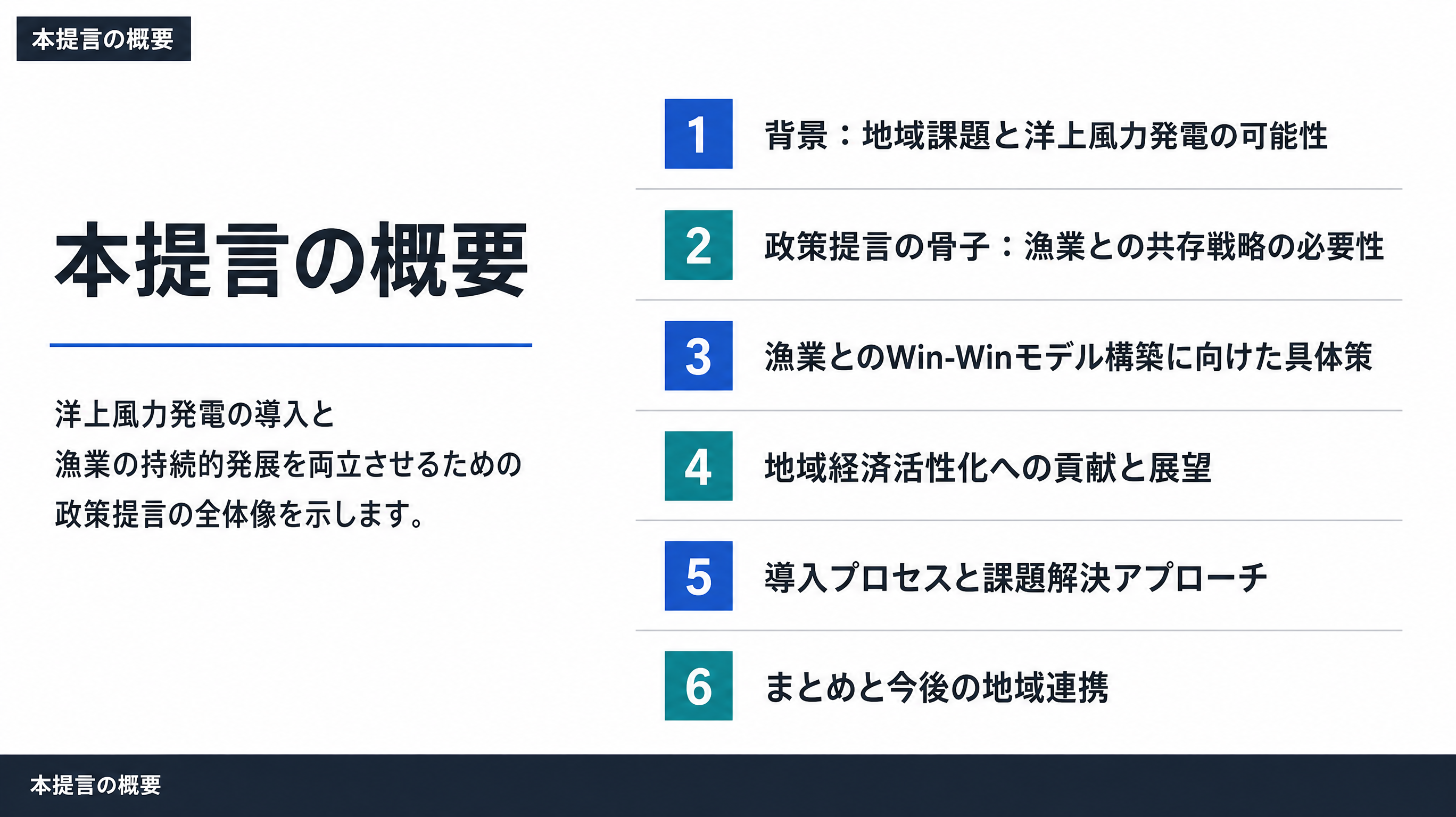 本提言の概要
