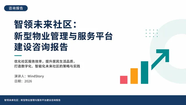 智领未来社区：新型物业管理与服务平台建设咨询报告
