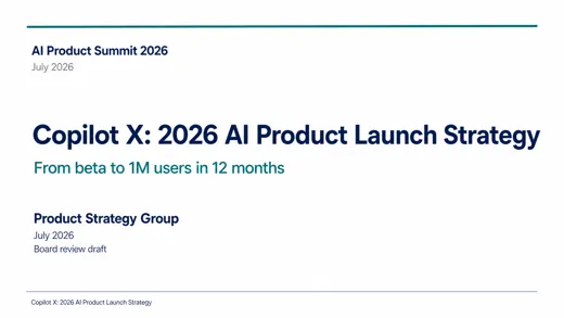 Business Pro — WindStory generated slide example