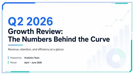 Data Analytics — WindStory generated slide example
