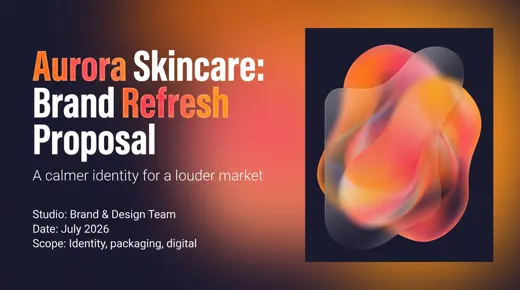 Visual Creative — WindStory generated slide example